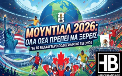 ΜΟΥΝΤΙΑΛ 2026: ΟΣΑ ΠΡΕΠΕΙ ΝΑ ΞΕΡΕΙΣ ΓΙΑ ΤΟ ΜΕΓΑΛΥΤΕΡΟ ΠΟΔΟΣΦΑΙΡΙΚΟ ΓΕΓΟΝΟΣ